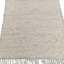 Rug recycled cotton ivory 200x300cm