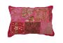 Cushion Oriental 1001Night Patchwork Fuchsia Pink 30x20cm