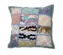 Cushion Oriental 1001Night Patchwork ice blue30x30cm