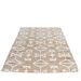 Jute rug white chenille 200x300cm