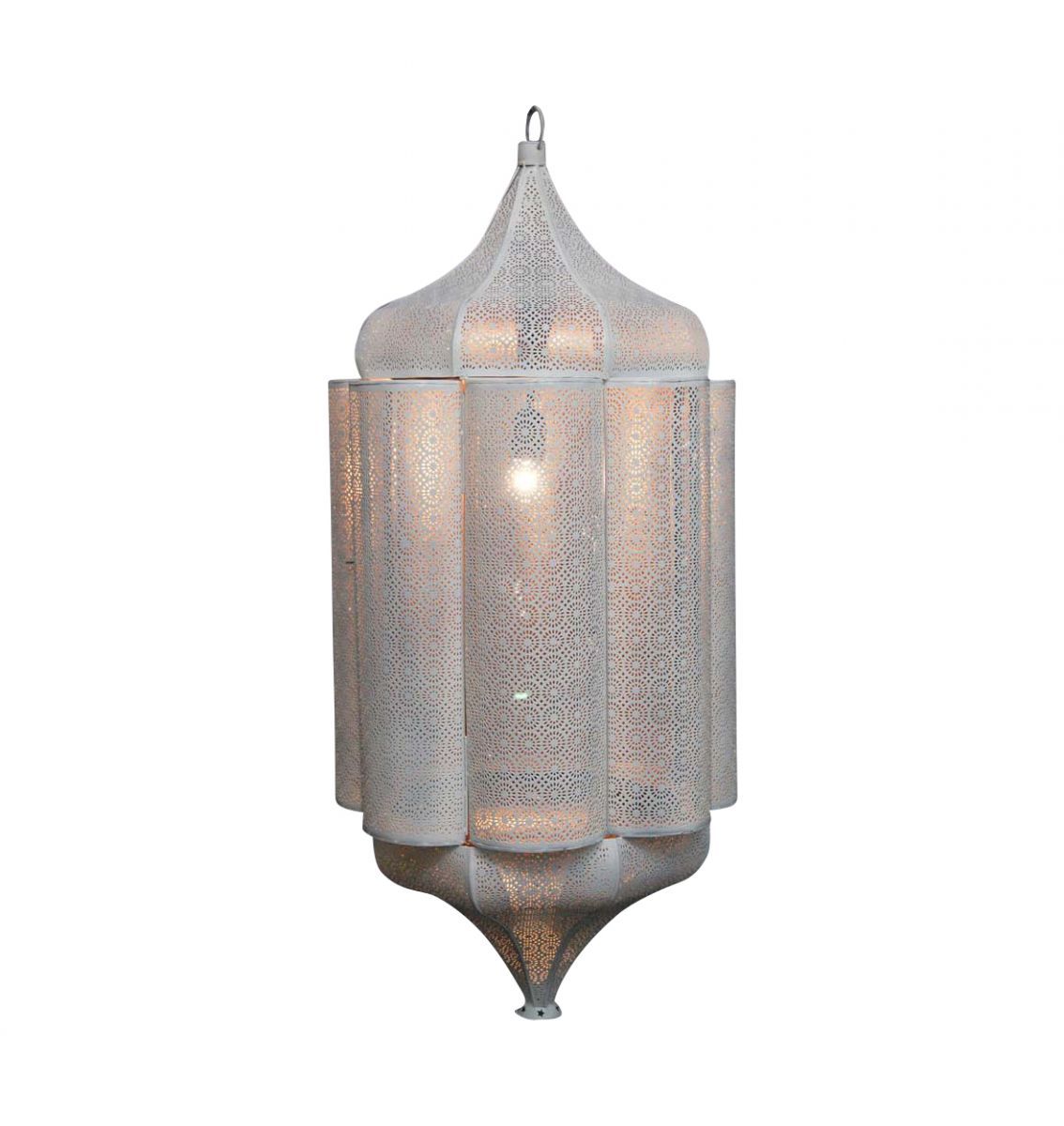 orintaalse filigrain hanglamp wit delhi hg99 42cm