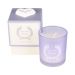 lavender single candle in gift box