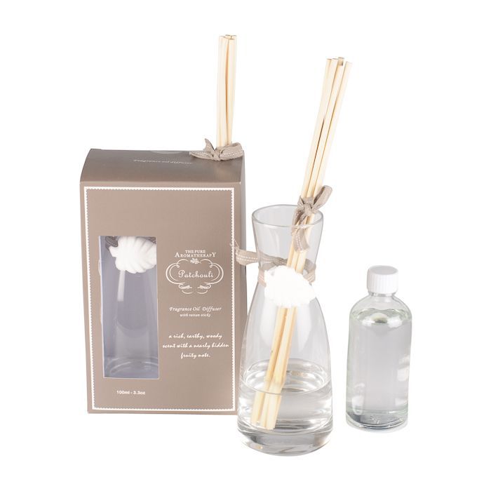 patchouli gift set oil 100ml diffuser