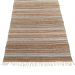 rug woven jute grey wool and white pet cotton 160x230cm