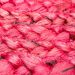 rug hemp woven coral blush 120cm