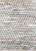 rug leather whitegrey hemp 80x140cm