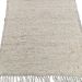 rug recycled cotton ivory 120x180cm