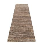 Rug runner 80x240cm wool, jute anthracite Rug runner 80x240cm wool, jute anthracite