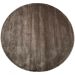 rug tencel silvergrey round 200 cm
