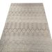 rug wool pet cotton sand beige 250x350cm