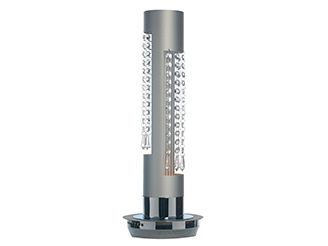 standing lamp aluminium crystallen hg 27 cm 10 cm 