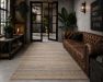 Vloerkleed 160x230cm wol jute antraciet