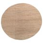 Vloerkleed jute naturel Panja geweven rond ø200cm